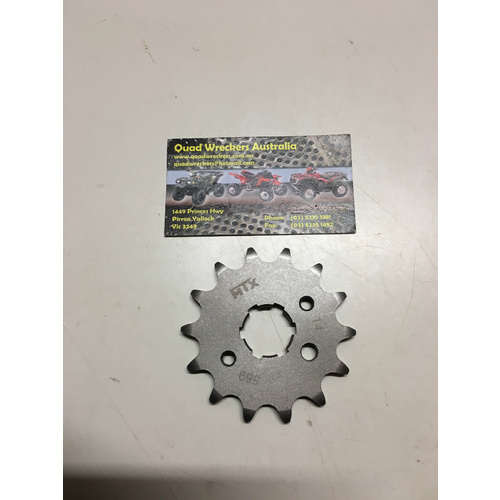 YAMAHA BANSHEE YFZ 350 FRONT 14 T SPROCKET