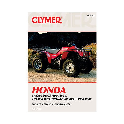 HONDA TRX 300 FOURTRAX BIGRED CLYMER MANUAL