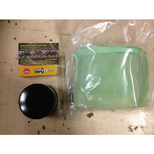 KAWASAKI SERVICE KIT KVF 360   4X4  AIR OIL FILTER SPARK PLUG