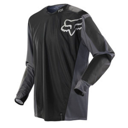 FOX RACING LEGION MX ENDURO  GREY BLACK BLACK JERSEY SIZE MEDIUM