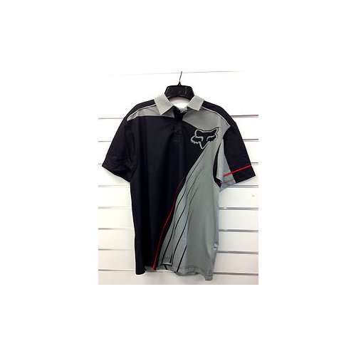 FOX RACING SHOP SHIRT - POLO , LIGHT WEIGHT  SIZE MEDIUM