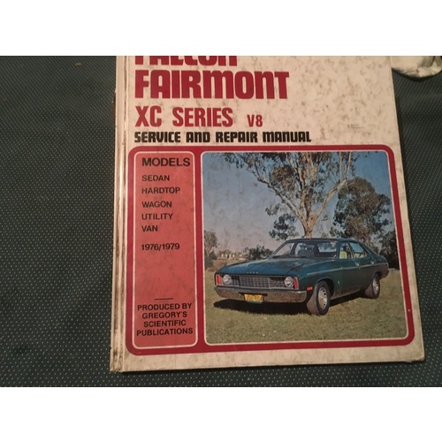 FORD FALCON-FAIRMONT XC SERIES V8 WORKSHOP - SERVICE MANUAL