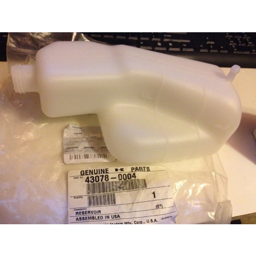 GENUINE KAWASAKI KFX KVS 700 V FORCE RADIATOR / COOLANT TANK 430780004