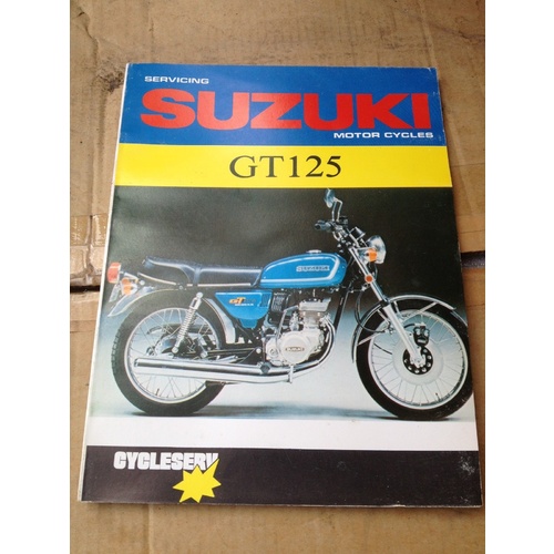 SUZUKI GT 125 SERVICE REPAIR MANUAL WORKSHOP 