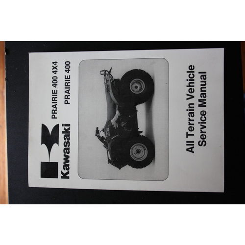 GENUINE KAWASAKI SERVICE WORKSHOP MANUAL '97-'98 PRAIRIE 400 4X4/ PRAIRIE 400