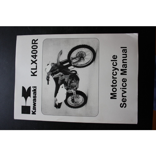 GENUINE KAWASAKI SERVICE WORKSHOP MANUAL MOTORCYCLE 2003 - 2005 KLX400R