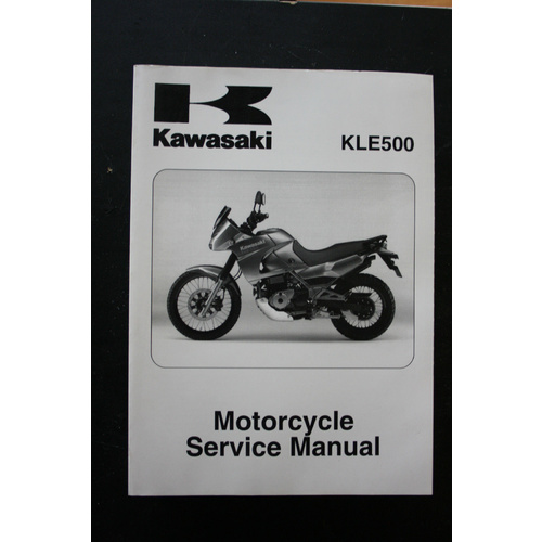 GENUINE KAWASAKI SERVICE WORKSHOP MANUAL 05-07 KLE500