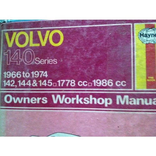 VOLVO 140 1966-1974 HAYNES WORKSHOP MANUAL