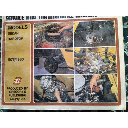 DATSUN/NISSAN SKYLINE 1978-1980 GREGORYS SERVICE REPAIR MANUAL WORKSHOP 