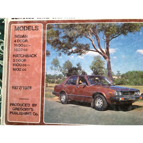 HONDA ACCORD 1977-1981 GREGORYS SP  SERVICE REPAIR MANUAL WORKSHOP 