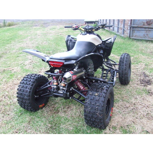 HONDA TRX 700 XX REAR ELKA LONG TRAVEL SHOCKS WITH CUSTOM SONIC +2 +1 A ARMS IRS