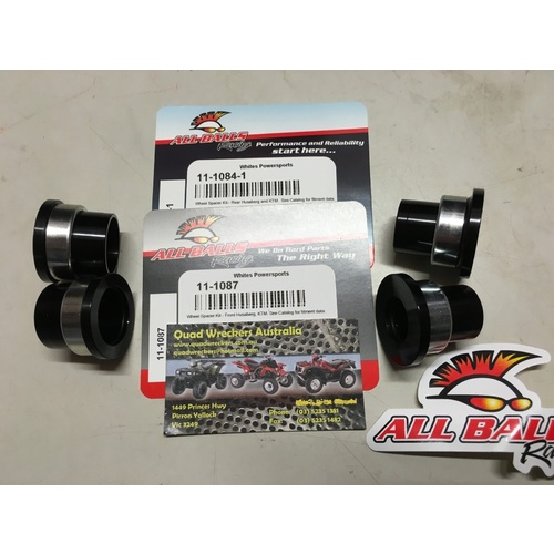  KTM HUSABERG  FRONT & REAR WHEEL SPACERS 250 300 400 450 500 ALLBALLS 1084 1087