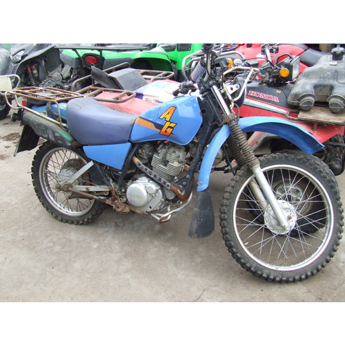 YAMAHA AG 200 SKID PLATE , ENGINE GAURD WRECKING  PARTS