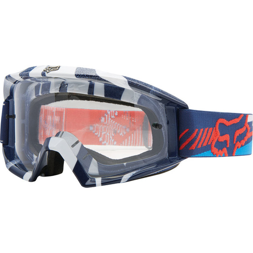 FOX MAIN VICIOUS MX 180 GOGGLES  ADULT DIRT BIKE RED / BLUE