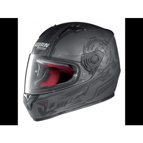 NOLAN N 64 NEXT  FLAT BLACK / GREY  ROAD BIKE HELMET SIZE LARGE