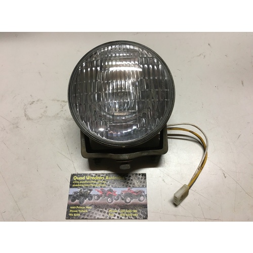 SUZUKI KINGQUAD 300 QUAD RUNNER 250 LTF  4X4 ROUND HEAD LIGHT 1999 ONWARDS