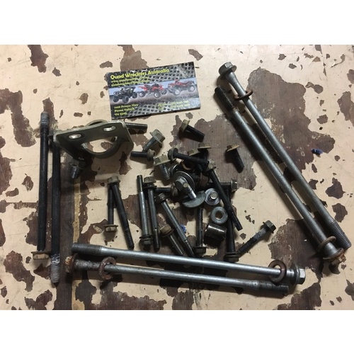 SUZUKI LTA 500 4x4  KING QUAD  500 TOP END CYLINDER HEAD ROCKER COVER BOLTS 