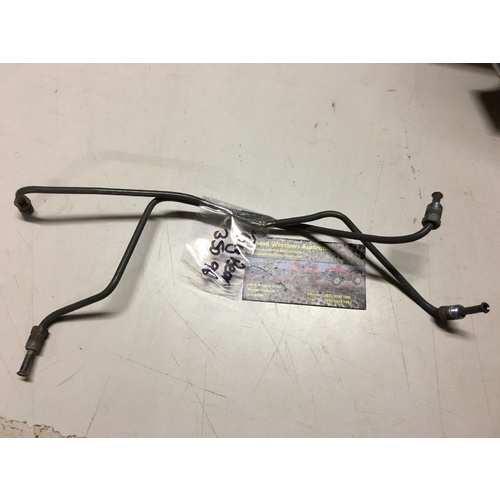 YAMAHA BIGBEAR 350 STEEL FRONT BRAKE LINE - MID PIPE 1996 - 2000