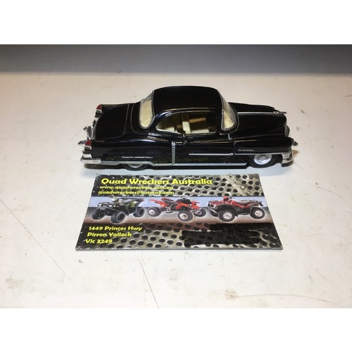 1957 CADILLAC   MODEL DIECAST 1:43 SCALE BLACK