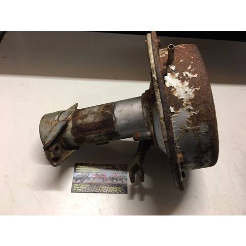 SUZUKI LT 160  USED REAR BRAKE / AXLE TUBE 