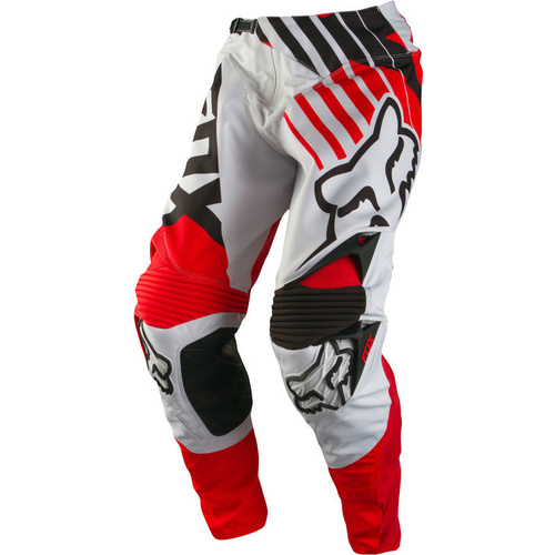 FOX RACING MX  OFF ROAD 360 SAVANT RED / WHITE  PANTS SIZE 28    SAVE $149.95 !!