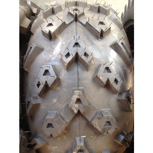 ATV TYRES 25 X 11 X 10 6PLY BLACK DIAMOND RADIAL HONDA TRX 350 POLARIS LTF 250