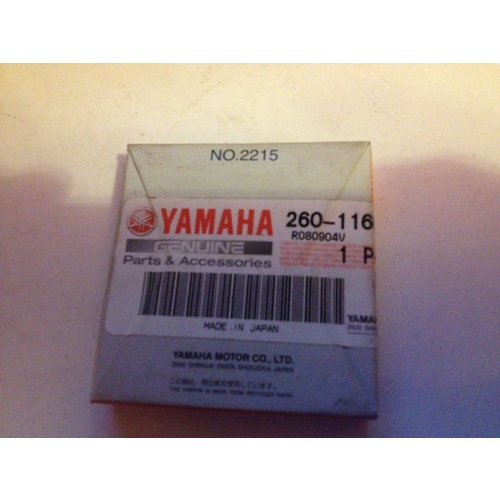 GENUINE YAMAHA PW 50 PISTON RINGS .50 mm O/S   260-11601-23