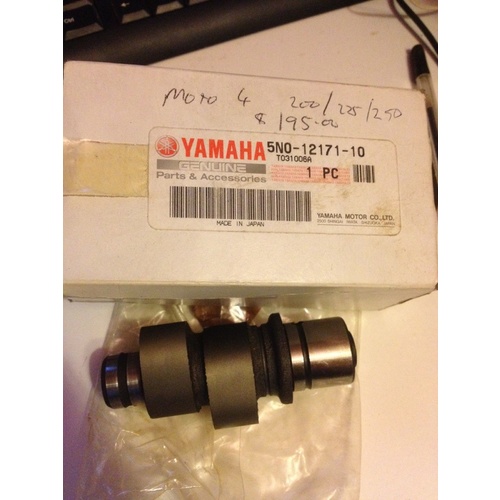 GENUINE YAMAHA MOTO 4 200 225 250 YFM CAM SHAFT 5N0-12171-10