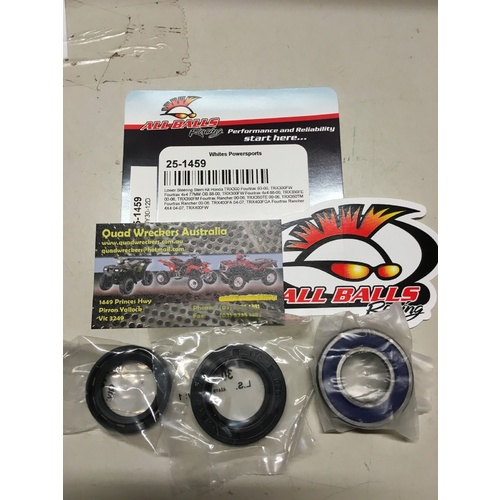 Honda TRX 300 350 400 420 450 LOWER STEERING STEM BEARING & SEAL KIT  25-1459