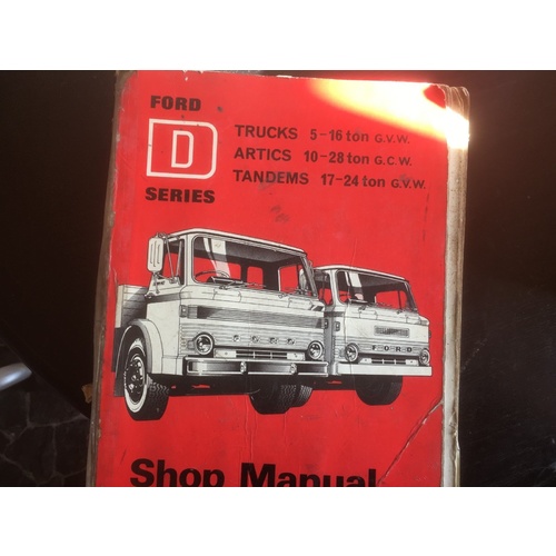 FORD D SERIES TRUCK SERVICE REPAIR  MANUAL