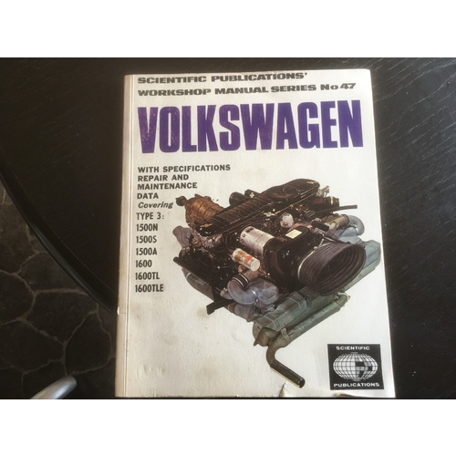 VW TYPE 3 SP SERVICE REPAIR  MANUAL
