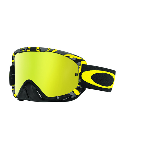 OAKLEY O2 MX INTIMIDATOR YELLOW OFF ROAD GOGGLE YELLOW LENSE 