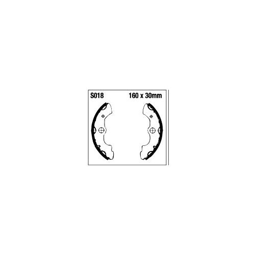 HONDA TRX 350 D  1986 1987 1988 1989 FRONT BRAKE SHOES  LEFT  OR  RIGHT S18