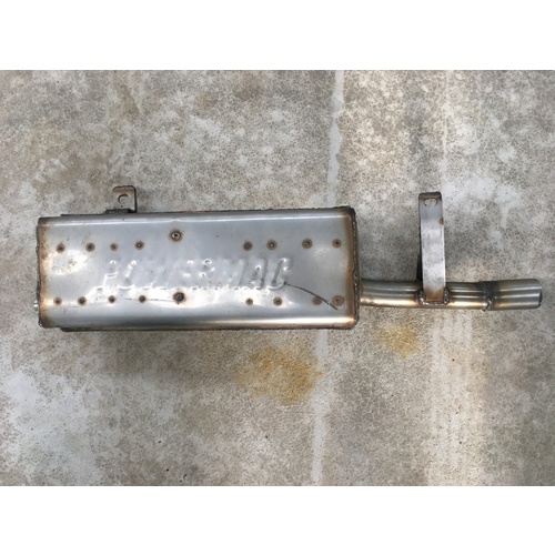 YAMAHA TIMBERWOLF YFB 250 QUAD  POWERMAC MUFFLER STAINLESS STEEL