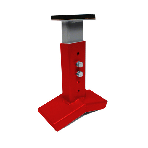 ALLOY ADJUSTABLE FORK SEAL SAVER -  FRONT WHEEL BLOCK RED - CRF XR GASGAS BETA