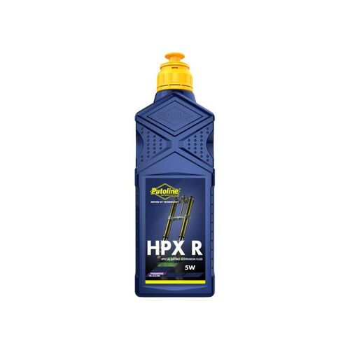 PUTOLINE HPX RACING FORK OIL - 5W 5 WEIGHT 1 LT KTM WR YZ YFZ WRF EXC RMZ RMX CRF CR CM KX KLX KXF