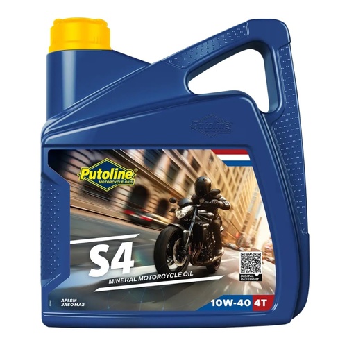 PUTOLINE S4 10W 40 4 STROKE ENGINE OIL MINERAL 4 LITRE