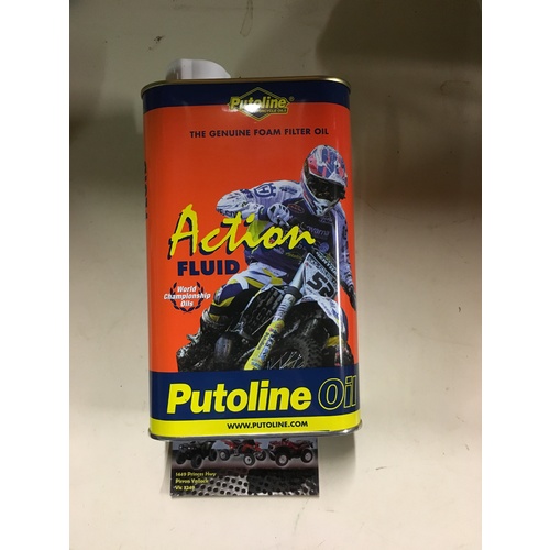 PUTOLINE ACTION AIR FILTER OIL  LTR KTM YZF RMZ CRF 1 LITRE