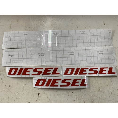 POLARIS DIESEL RANGER STICKER SET NON GENUINE GRAPHICS MARK