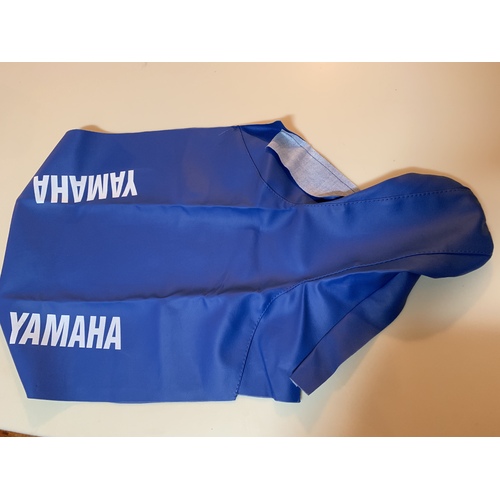 YAMAHA DT 200 R BLUE VINYL SEAT COVER