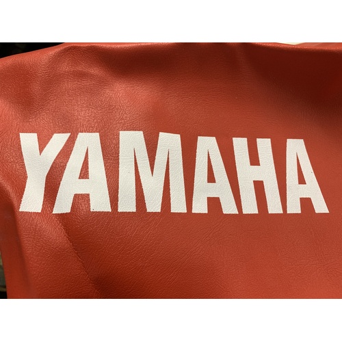 YAMAHA DT 175 RED VINYL SEAT COVER 1984 - 2006