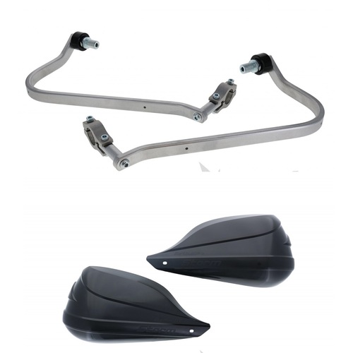 YAMAHA TENERE XTZ 700 BARKBUSTERS SET BLACK STORM HAND GAURDS
