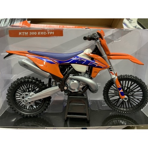 KTM 300 EXC TPI   TOY MODEL DIECAST 1:12 SCALE GIFT IDEA